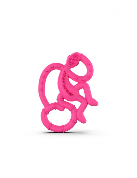 Matchstick Monkey Mini Monkey Teether - Pink